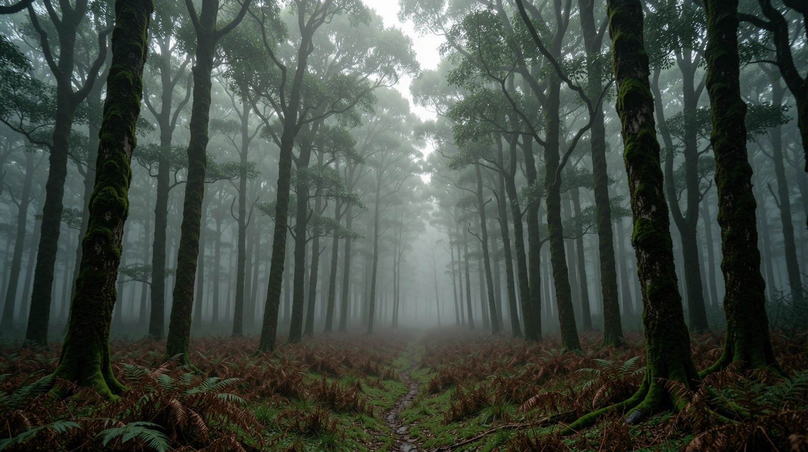 Spokojna atmosfera natury